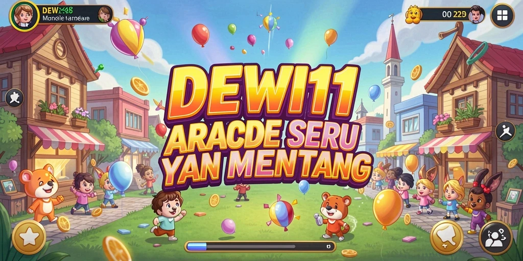 Tampilan gameplay seru dari DEWI11 yang penuh aksi.