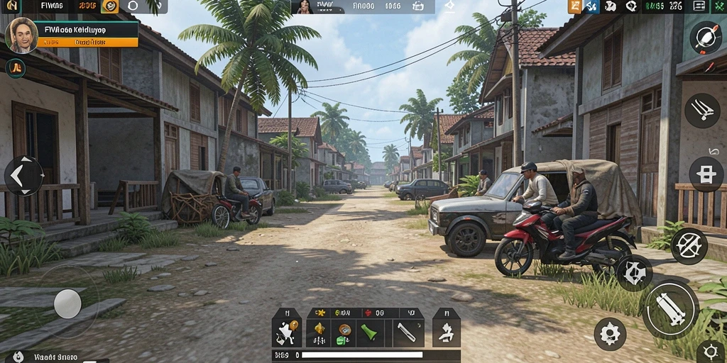 Tampilan gameplay FW66 dengan interaksi karakter yang dinamis.
