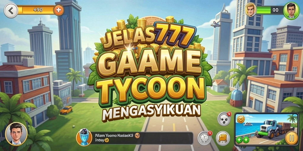 Gameplay menantang dalam JELAS777 yang menunjukkan strategi Tycoon.