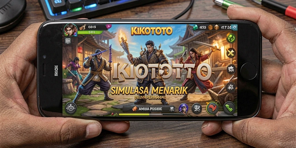 Tampilan gameplay KIKOTOTO yang menarik dan imersif.