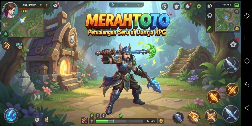 Tangkapan layar dari gameplay seru MERAHTOTO dengan pertarungan yang mendebarkan.