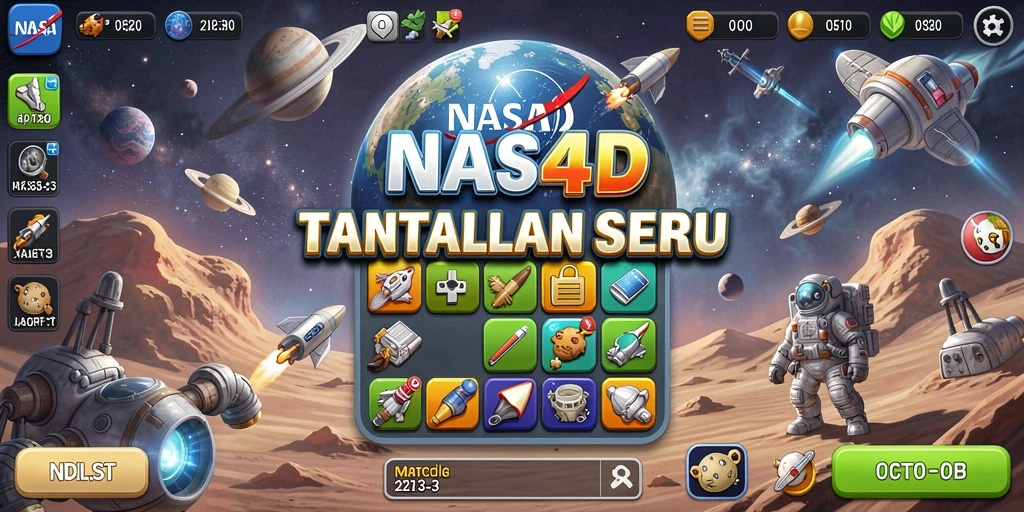 Screenshot menampilkan gameplay seru dalam permainan Match-3.