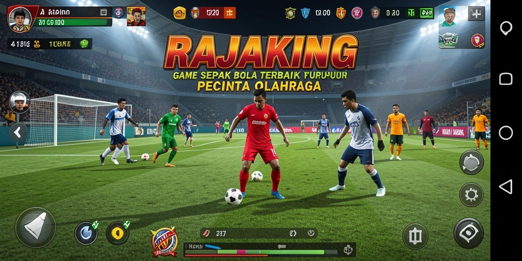 Tampilan gameplay RAJAKING yang menegangkan dan mendebarkan.