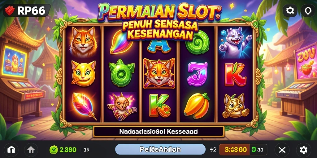 Screenshot utama RP66 menampilkan gameplay seru dan grafik menawan.
