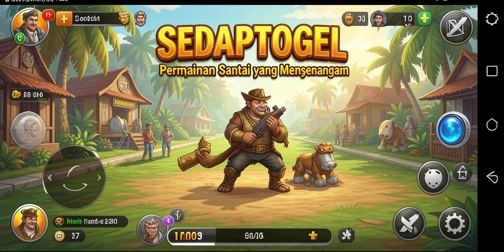 Tampilan gameplay SEDAPTOGEL yang seru dan menghibur.