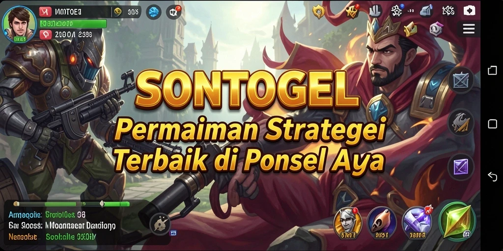Tampilan gameplay menarik dari SONTOGEL dengan strategi mendalam.
