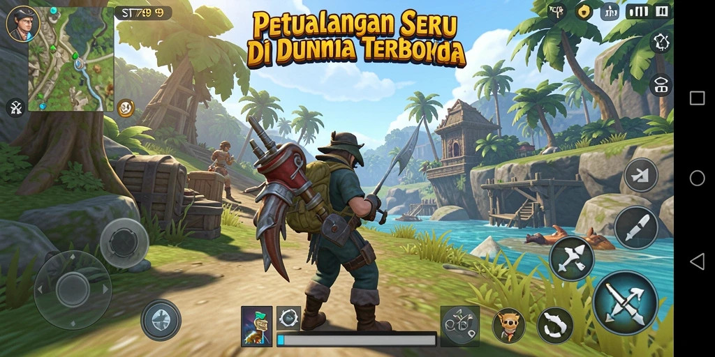 Gameplay mengesankan dalam dunia terbuka ST789 yang interaktif.