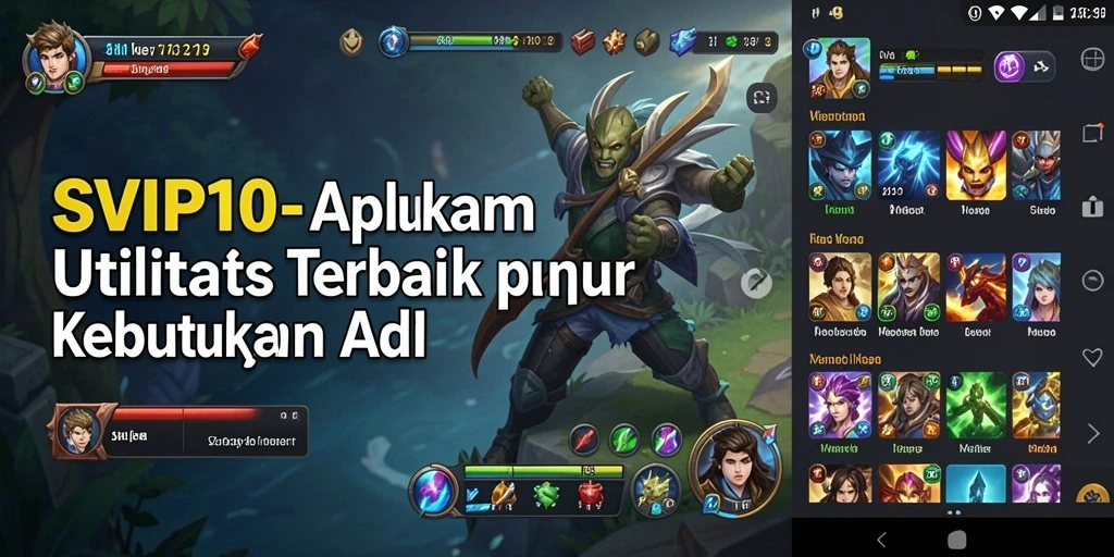 Tampilan antarmuka SVIP10 yang intuitif dan ramah pengguna.