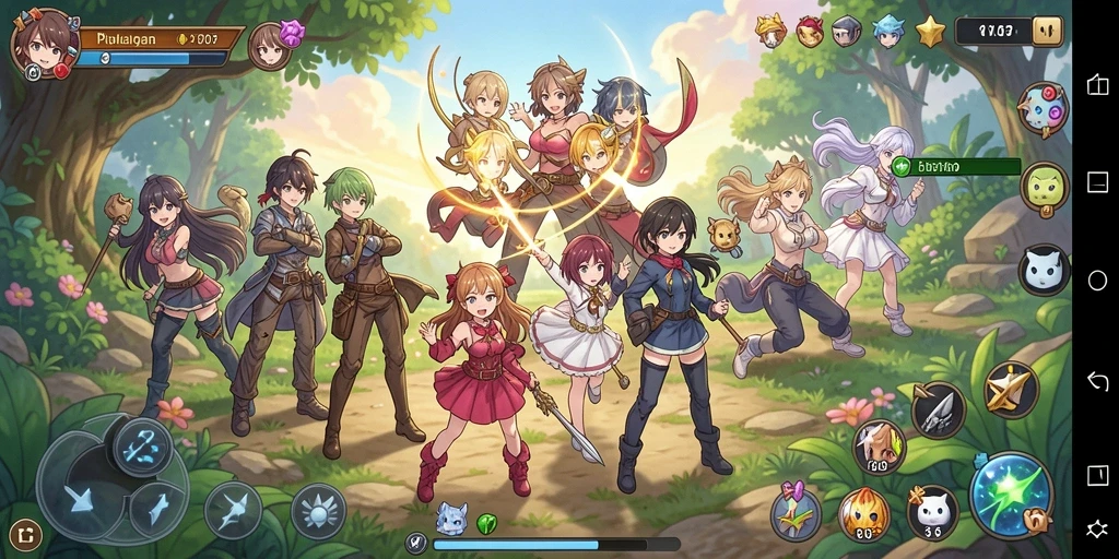Tampilan gameplay V07 yang memukau dan penuh aksi.